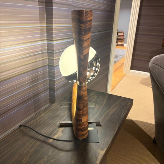 Lumière Sun Ra Zebrano Table lamp – Glass, Metal (photo 5 of 5)