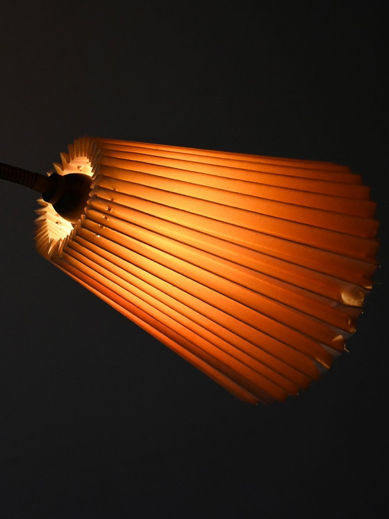 Image 1 of Scandinavische vloerlamp met drie armen uit 1950