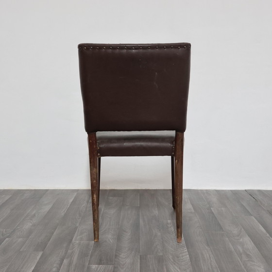 Image 1 of Guglielmo Ulrich Chair with Cantilever Armrests, 1950s, Rare Modern Design