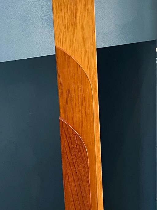 K-Lighting Skandinavische Teak-Stehlampe im Vintage-Stil, 1970 – vloerlampen, Wood (photo 2 of 19)
