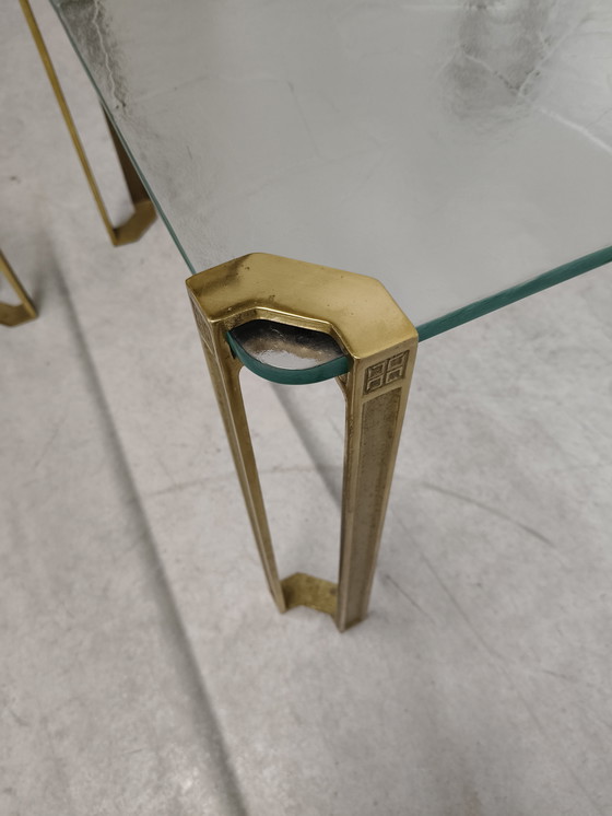 Image 1 of Tavolino da caffè con due tavolini laterali