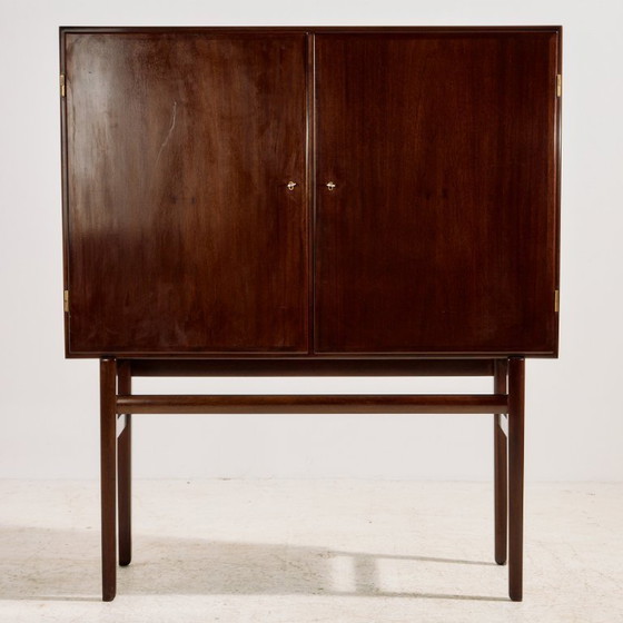 Image 1 of Juego de comedor MK11102 Rungstedlund de caoba de Ole Wanscher para Poul Jeppesen Møbelfabrik. Juego de 8