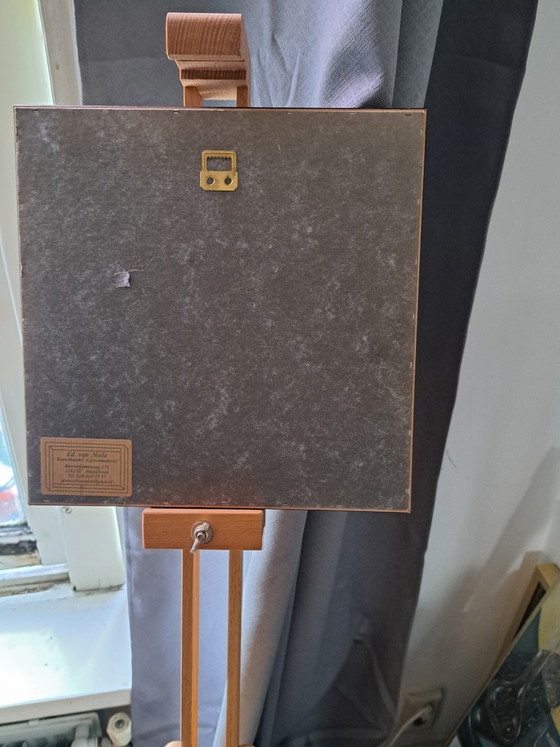 Image 1 of Originalradierung Marieke Bikkers (2001) – Limitierte Auflage 22/23 – Gerahmt 30x30 cm