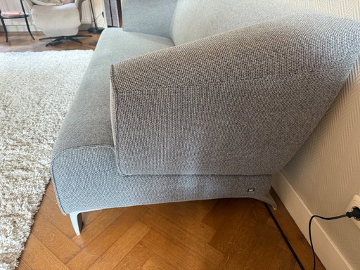 Rolf Benz 2.5 plazas Gris claro Negro a partir de 2018