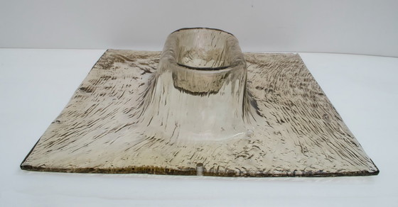 Image 1 of Vier Toni Zuccheri Mid Century Moderne Murano glazen wandlampen voor Venini, 1960