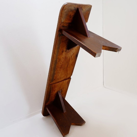 Image 1 of Panchina rustica in legno - 20° secolo