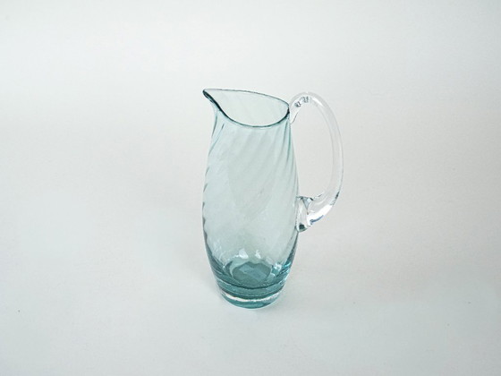 Image 1 of Brocca in vetro, design italiano, anni '70, made in Italy