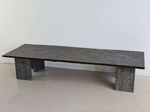 Vintage slate coffee table