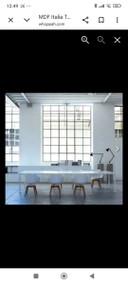 Table design MDF Italie Tense