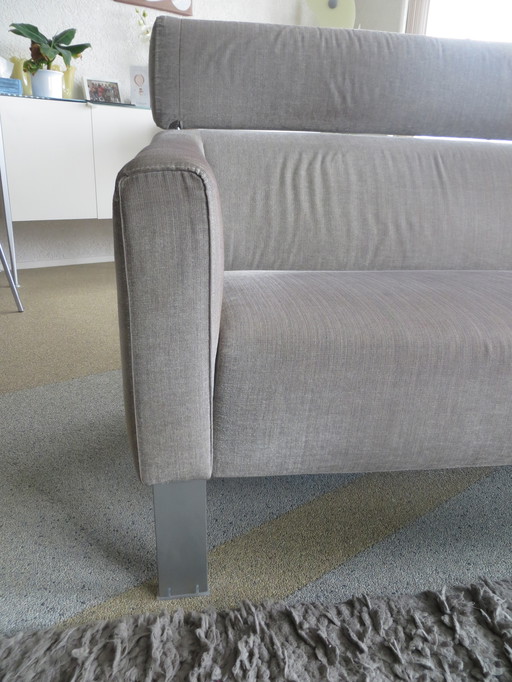 Leolux Patachou 3-Seater Design Sofa Taupe