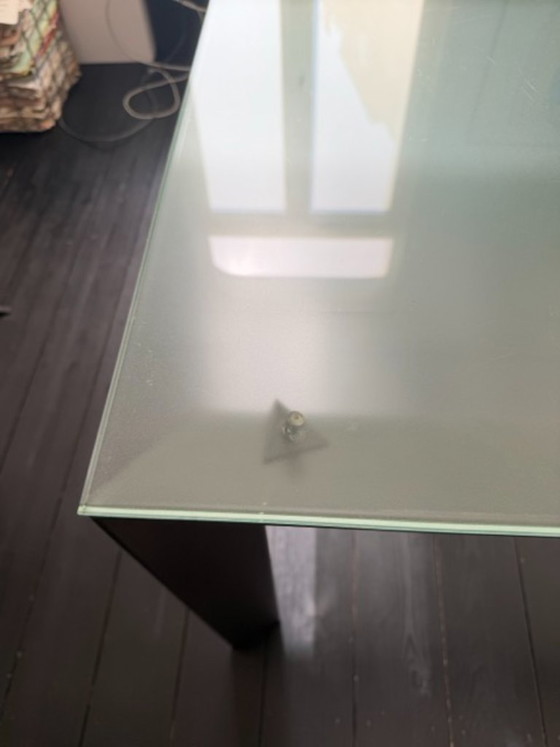 Image 1 of Kristalia Nori table with glass top