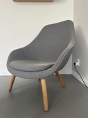 Hay About a Lounge Chair AAL82 avec coussin et ottoman