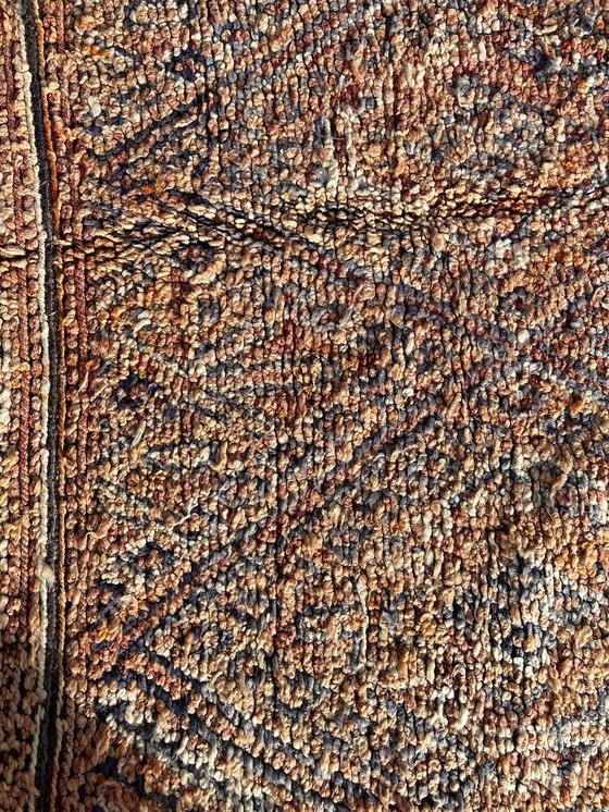 Image 1 of Vintage Moroccan Beni M’Guild Rug 190x290 cm – Authentic Handwoven Wool Berber Rug from the Atlas Mountains