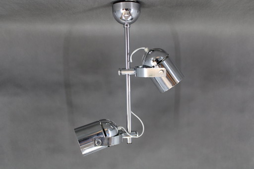 Verstelbare plafondlamp Combi Lux ontworpen door Stanislav Indra, Tsjecho-Slowakije, jaren 1960