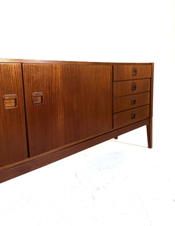 Image 1 of Vintage teakhouten lowboard, Fristho Franeker ‘60