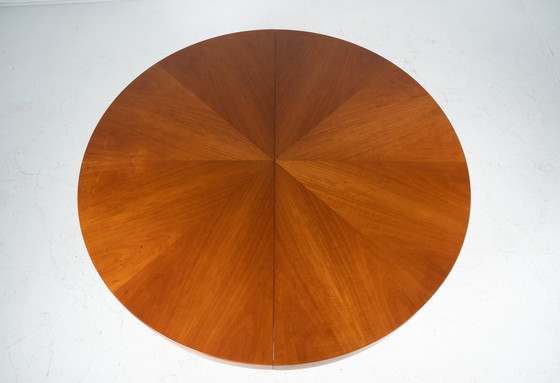 Image 1 of Mid Century Ronde Eettafel Door Tito Agnoli Voor Molteni, 1970S