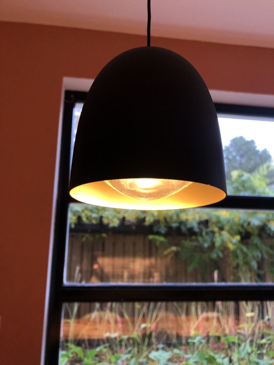 Image 1 of 2x B.Lux / B-Lux Speers s1 zwarte minimalistische hanglampen 