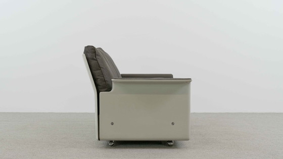 VITSOE SEATGROUP VAN DIETER RAMS, MODEL 620, EASYCHAIR+SOFA – Bankstel, Textile (photo 14 of 37)