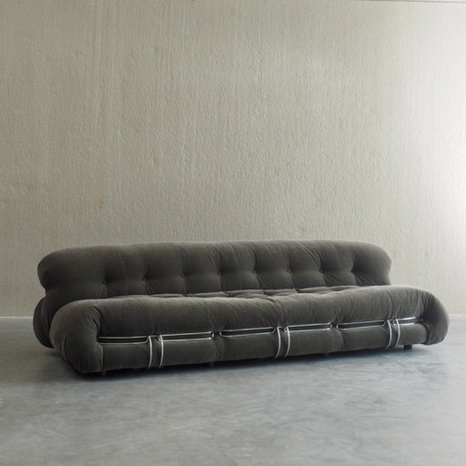 Soriana 3-seater sofa by Afra & Tobia Scarpa for Cassina