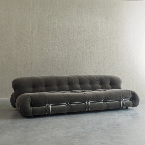 Image 1 of Soriana 3-seater sofa by Afra & Tobia Scarpa for Cassina
