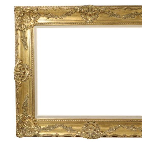 Image 1 of Marco grande dorado de estilo barroco