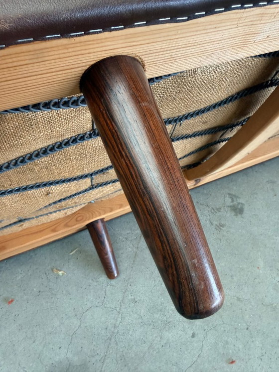 Divano vintage Vejen di Georg Thams – Divani, Leather, Wood (photo 14 of 14)