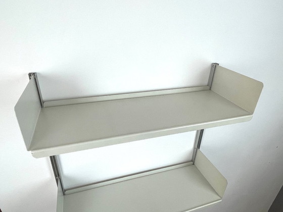 Étagère Dieter Rams Vitsœ 606, 2 étagères métalliques 65 cm, blanches – Vitsoe, Étagères murales, Metal (photo 7 of 12)
