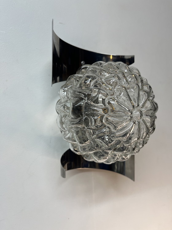 Image 1 of Vintage space age wall lamp