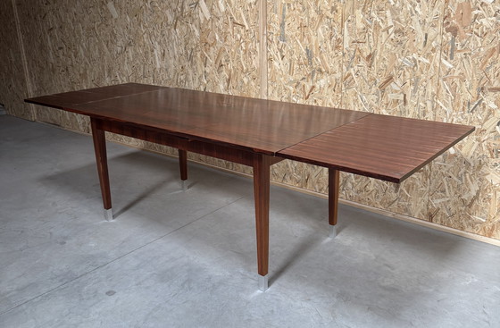 Image 1 of Scandinavische vintage uitschuifbare eettafel uit 1960