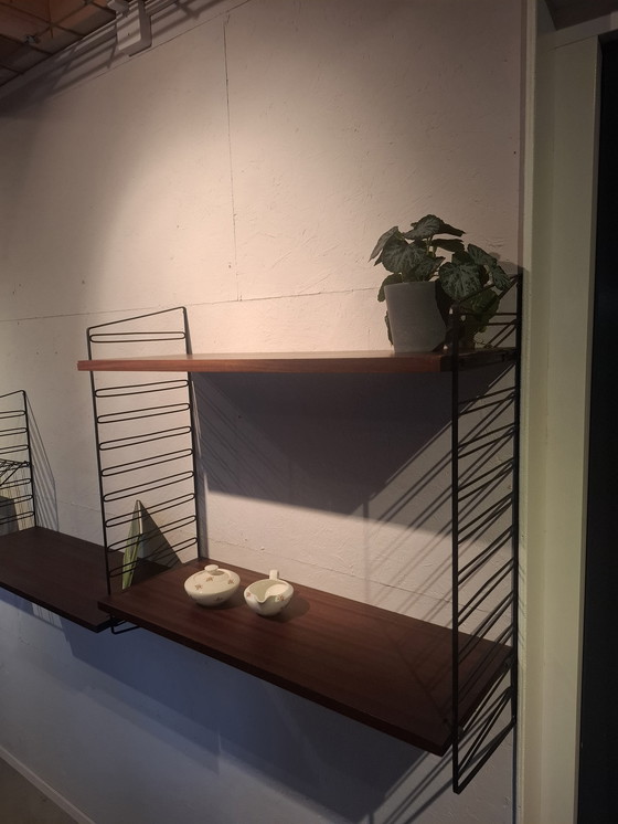 Image 1 of Vintage teak wall rack