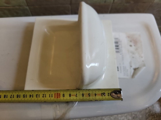 Image 1 of Retro recessed soap dish