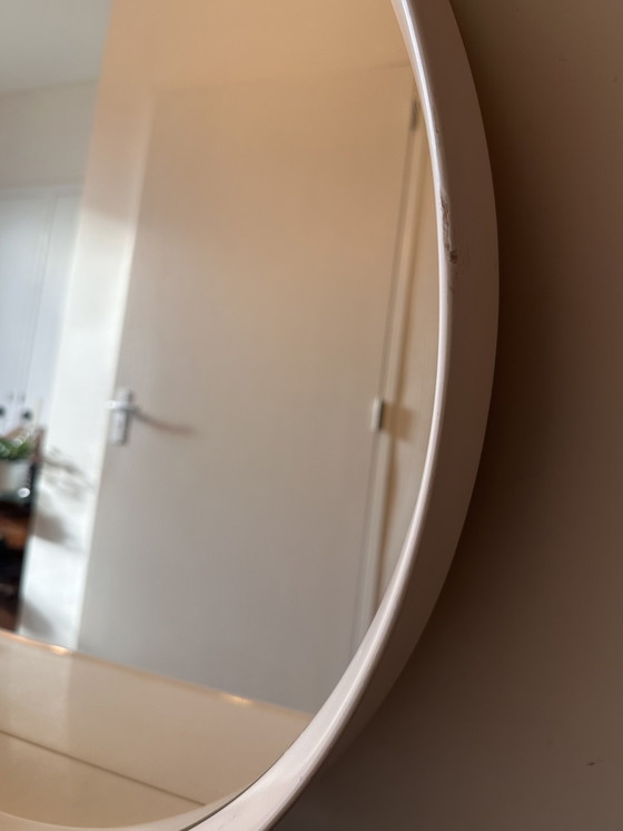 Image 1 of Jaren 70 spiegel met witte rand