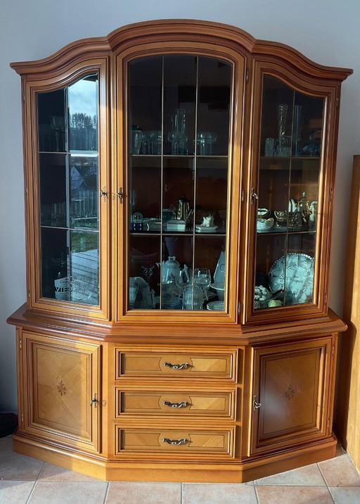 Vitrina de cristal de un fabricante italiano