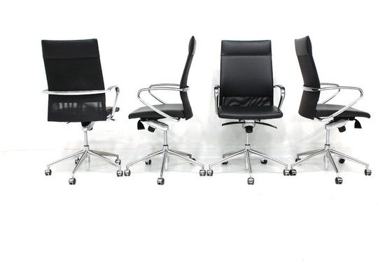 Image 1 of Like new! ART COLLECTION Executive office chair, desk chair with premium leather from the boardroom!