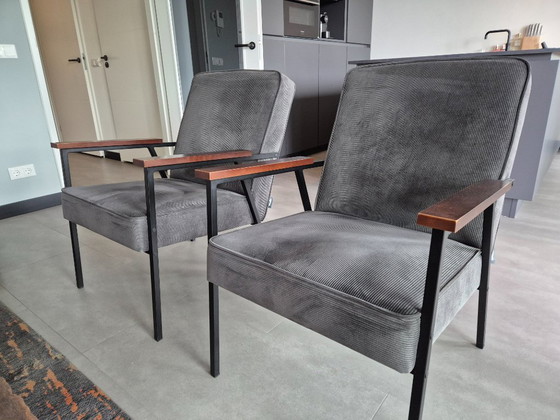 Prominent 2-Seater Sofa with 2 Wood Armchairs – 2 seaters, Other (photo 5 of 6)