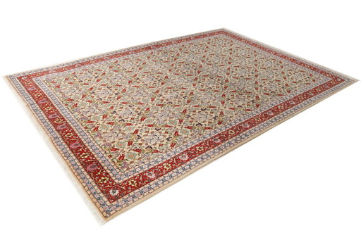 Turkish carpet Hereke 3.45 x 2.38  Oriental carpet fine No. 37391