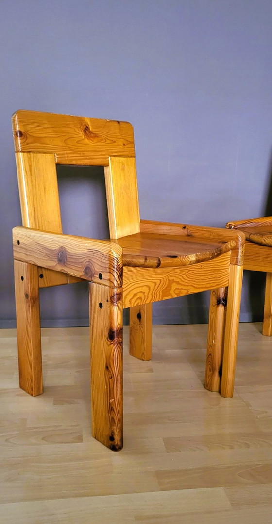 Silvio Coppola for Roche Bobois 70", Dining chairs, Wood, Transparent (photo 2 of 6)