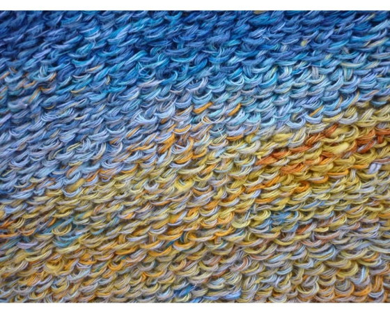 Image 1 of Tapisserie murale rétro Janna Joebele originale