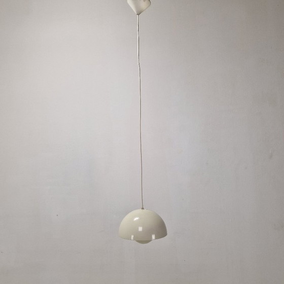 Image 1 of Ensemble de 2 lampes de plafond Verner Panton Flowerpot – design vintage