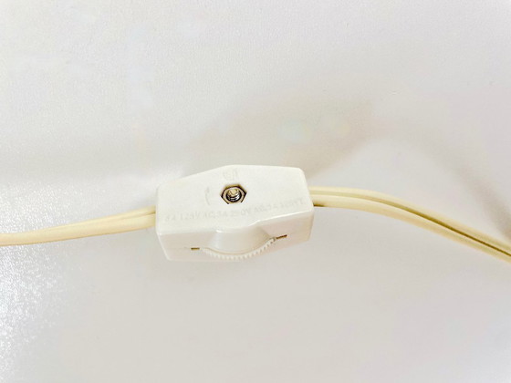 Image 1 of 2x vintage design LAMPS Belid blue PostModern 80s 90s retro