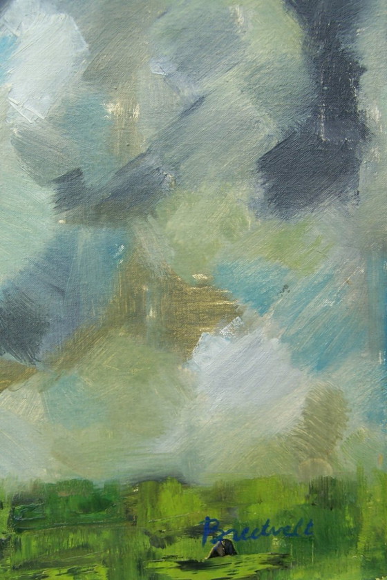 Image 1 of Paisaje abstracto de Dolf Breetvelt (1892-1975)