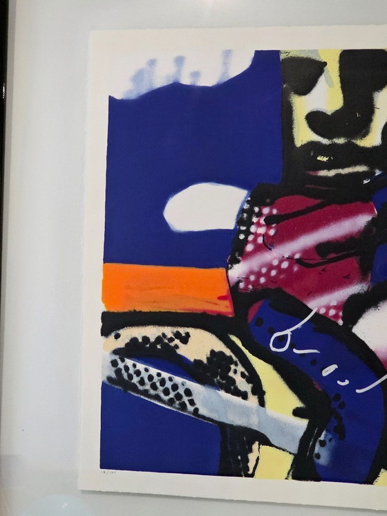 Image 1 of Herman Brood - Moteur - 16/100 - Signé à la main