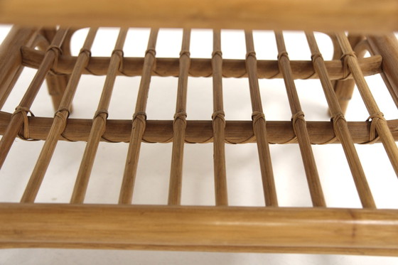 Image 1 of 2er-Set Nachttische aus Rattan, Dux, Schweden, 1960