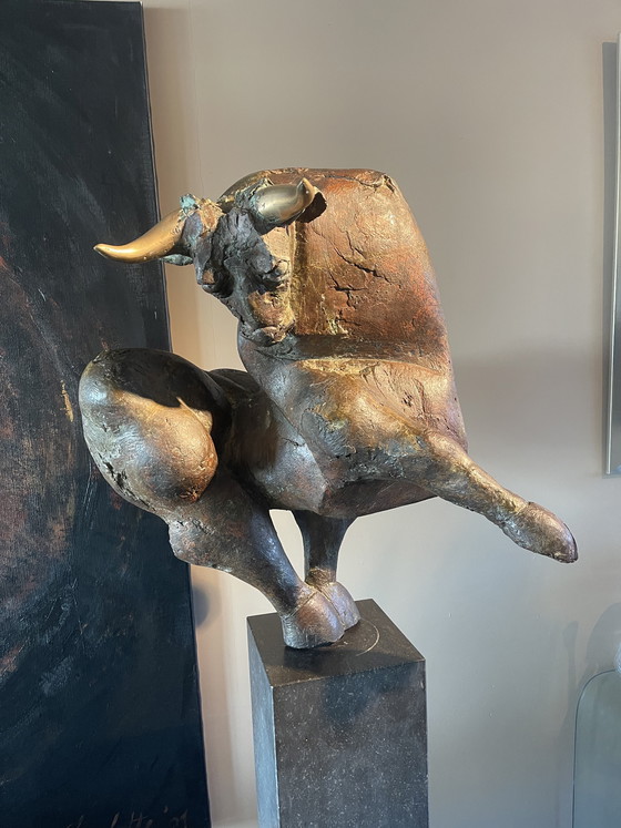 Image 1 of Toro di bronzo di Wim Steins