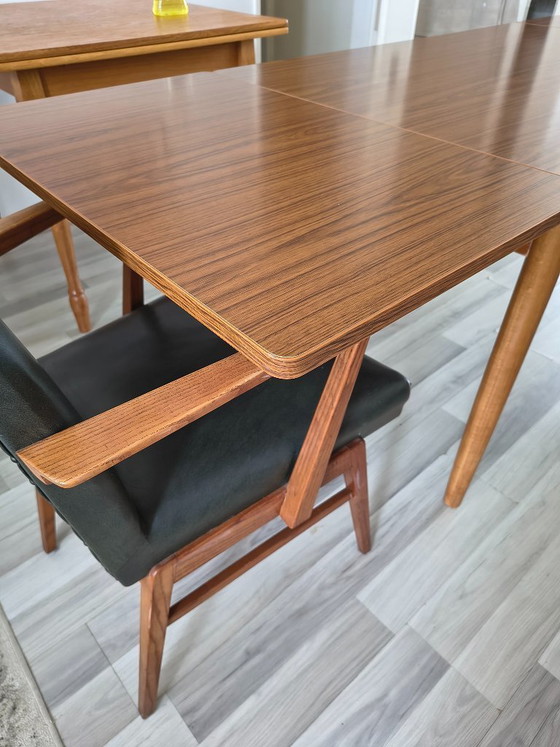 Image 1 of Vintage uitschuifbare eettafel | 120-220cm