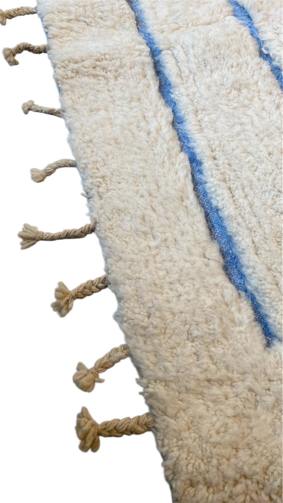 Image 1 of Luxuriöser handgeknüpfter Berberteppich – Atlaswolle – 250 x 150 cm – Moderner Boho-Stil