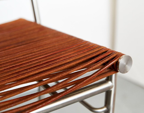 Image 1 of Pair Tito Agnoli Barstools "MissB" for Pierantonio Bonacina