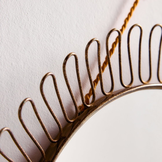 Image 1 of MK10810 Brass framed mirror by Josef Frank