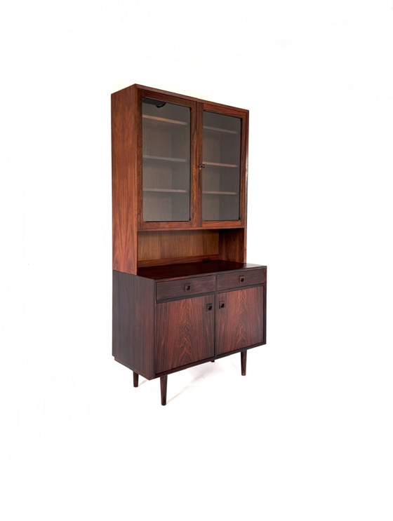 Image 1 of Vintage Rosewood Display Cabinet, Brouer Møbelfabrik ‘60