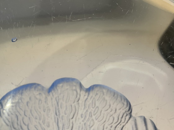 Image 1 of Grote Art Deco schaal van Jules Henri Vernon voor Pukeberg Zweden, rond 1930